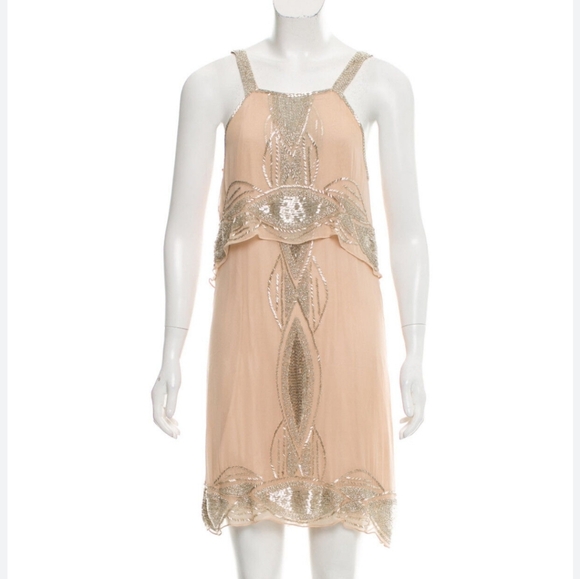 PARKER Sequins Silk Dress - Picture 8 of 16